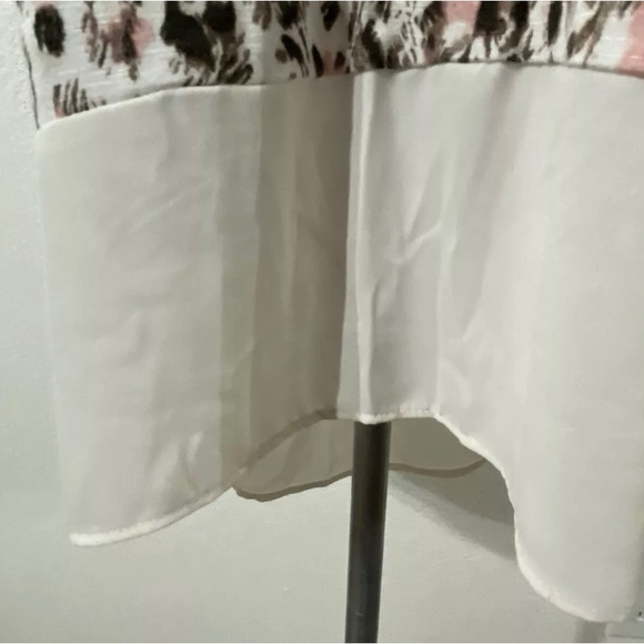 Leopard Print Maurices high low tunic, top blouse women’s small sleeveless - Picture 7 of 11